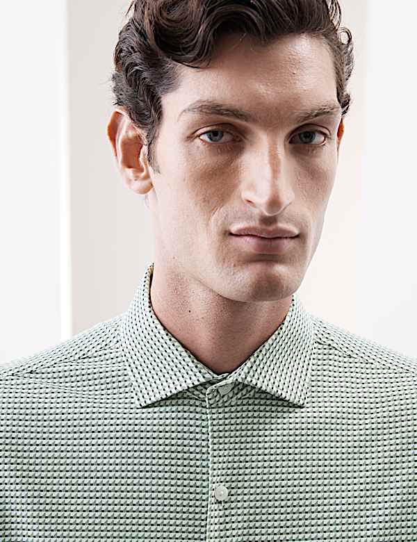 Tailored Fit Stretch Performance Shirt - EE
