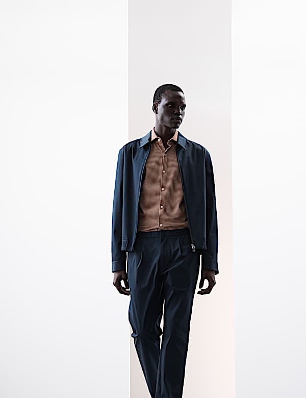 Tailored Fit Stretch Performance Shirt - GR