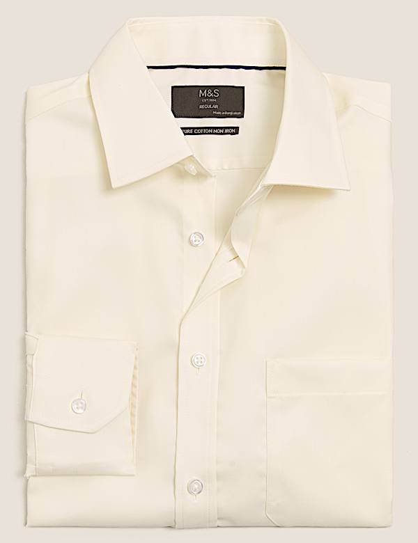 Regular Fit  Pure Cotton Regular