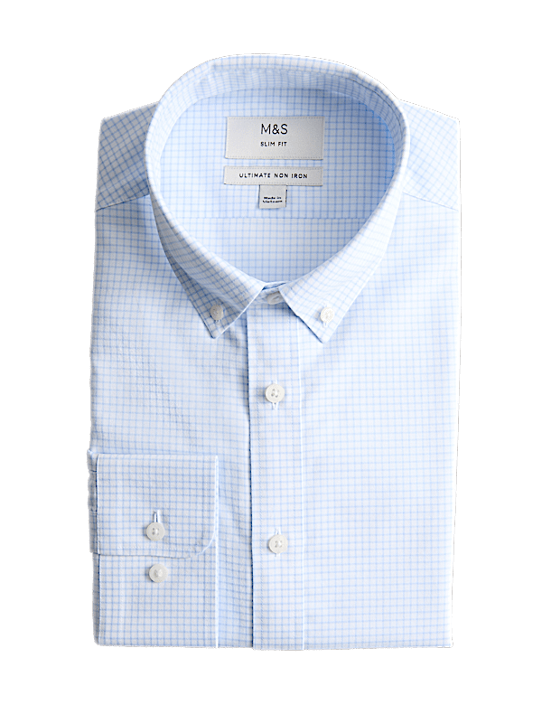 Slim Fit Ultimate Non Iron Check Shirt