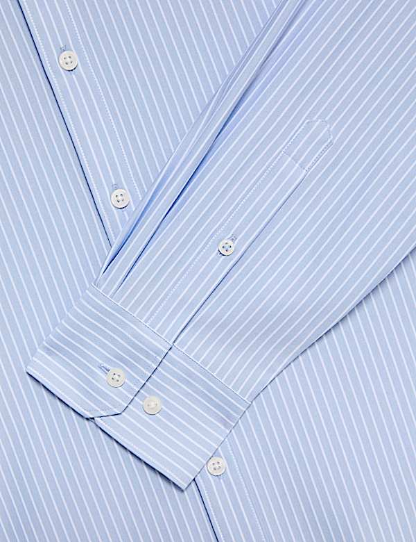 The Ultimate Regular Fit Non Iron Jersey Striped Shirt