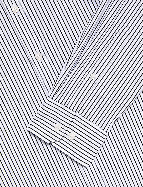 The Ultimate Regular Fit Non Iron Jersey Striped Shirt