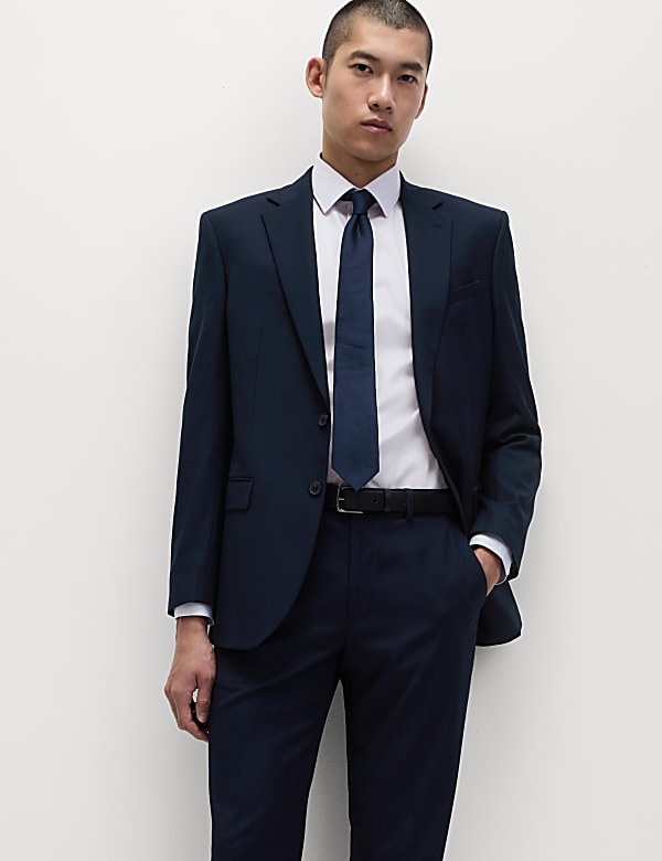 Slim Fit Non Iron Pure Cotton Twill Shirt