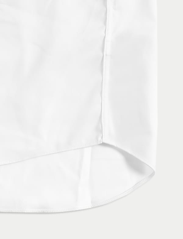 Slim Fit Non Iron Pure Cotton Twill Shirt