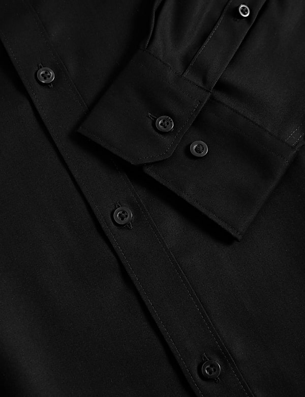 Regular Fit Non Iron Pure Cotton Twill Shirt