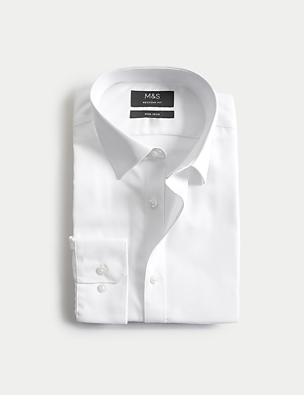 Regular Fit Non Iron Pure Cotton Twill Shirt - VN