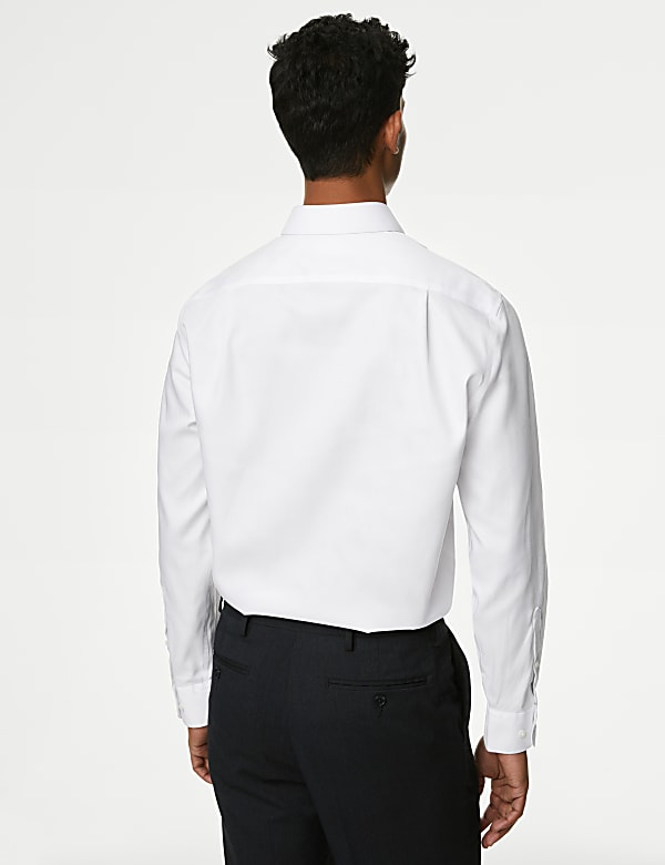 Shorter Length Regular Fit Non Iron Shirt - AU