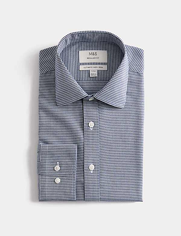 Utimate Regular Fit Non Iron Cotton Shirt - AT