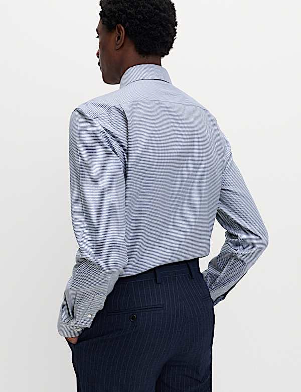 Chemise Ultimate coupe slim en coton sans repassage - FR