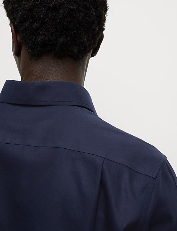 Chemise Ultimate coupe standard en coton sans repassage - LU