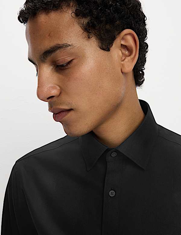 Regular Fit Ultimate Non Iron Cotton Shirt - GR