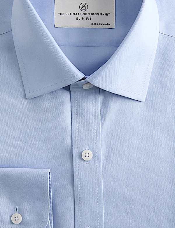 Slim Fit Ultimate Non Iron Cotton Shirt