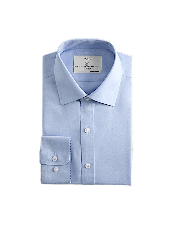 Slim Fit Ultimate Non Iron Cotton Shirt