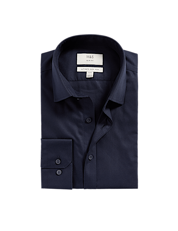 Slim Fit Ultimate Non Iron Cotton Shirt