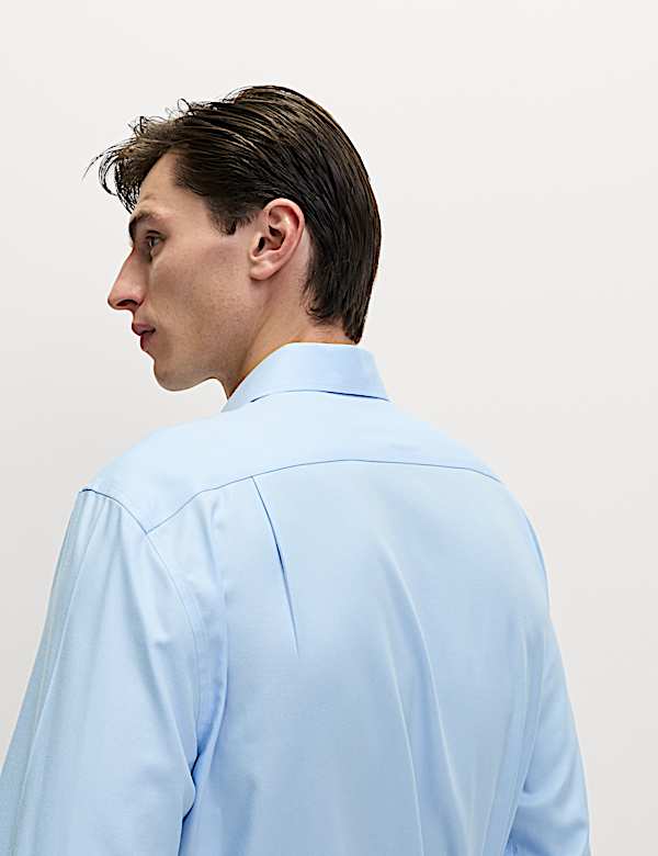 Regular Fit 2 Inch Shorter Ultimate Non Iron Twill Shirt