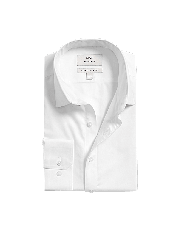 Regular Fit 2 Inch Shorter Ultimate Non Iron Twill Shirt