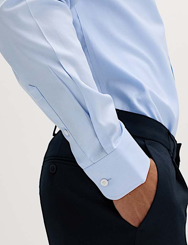 Ultimate Extra Slim Non Iron Pure Cotton Shirt - MV