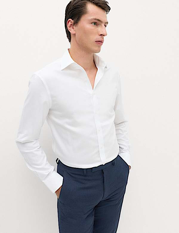 Ultimate 2 Pack Slim Fit Non Iron Shirts - CA