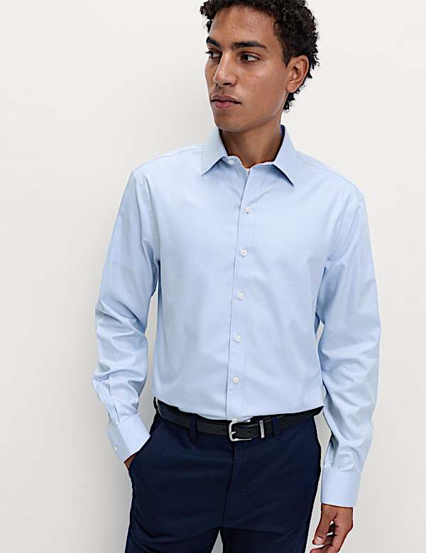 חולצה Ultimate ללא גיהוץ בגזרה ישרה - IL