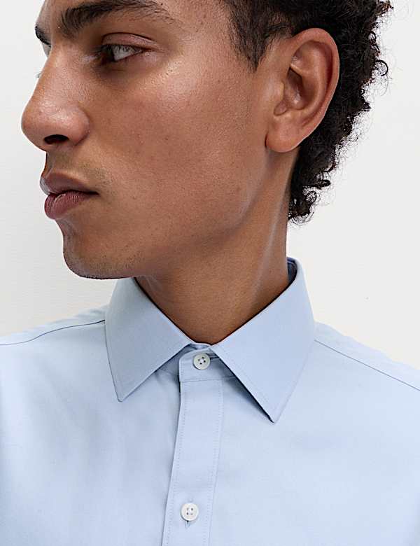 חולצה Ultimate ללא גיהוץ בגזרה ישרה - IL