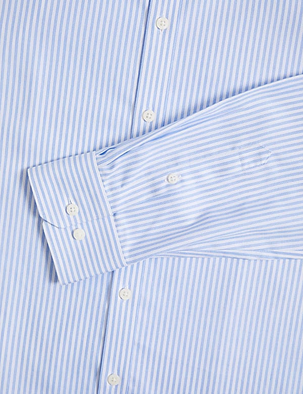 Regular Fit Ultimate Non Iron Cotton Striped Shirt