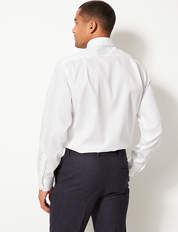 Pure Cotton Non-Iron Regular Fit Shirt