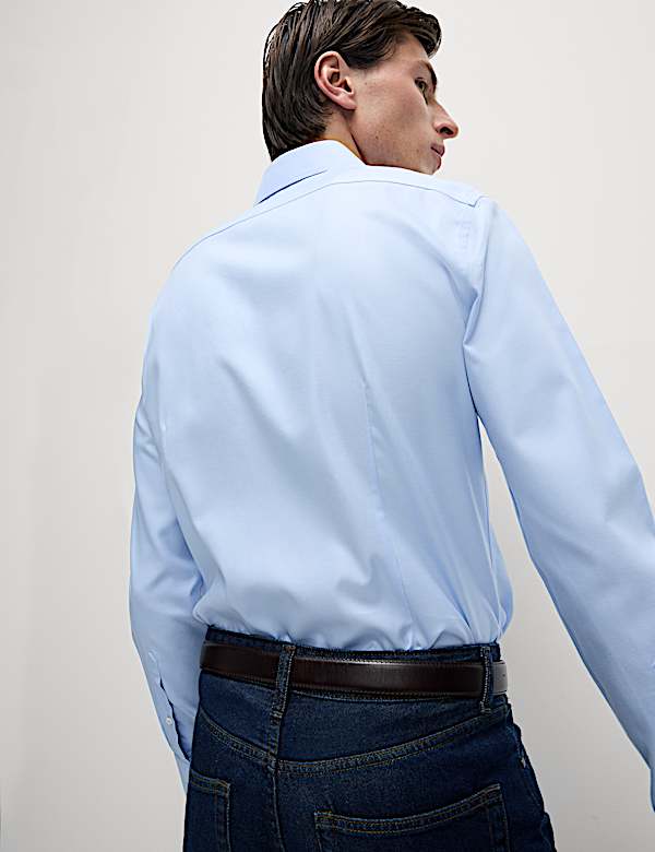 Slim Fit Ultimate Non Iron Pure Cotton Shirt - US