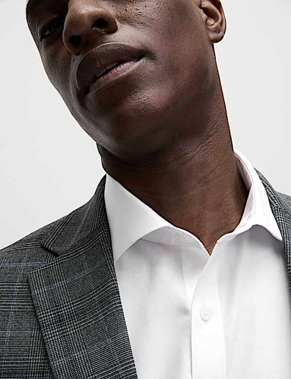 Regular Fit Ultimate Non Iron Pure Cotton Shirt - TW