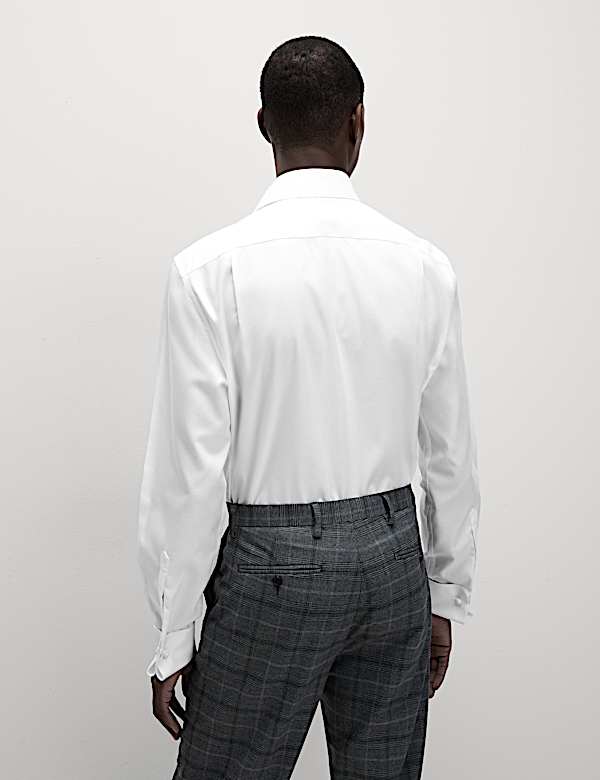 Regular Fit Ultimate Non Iron Pure Cotton Shirt - TW