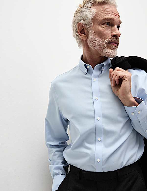 Regular Fit Ultimate Non Iron Pure Cotton Shirt - VN