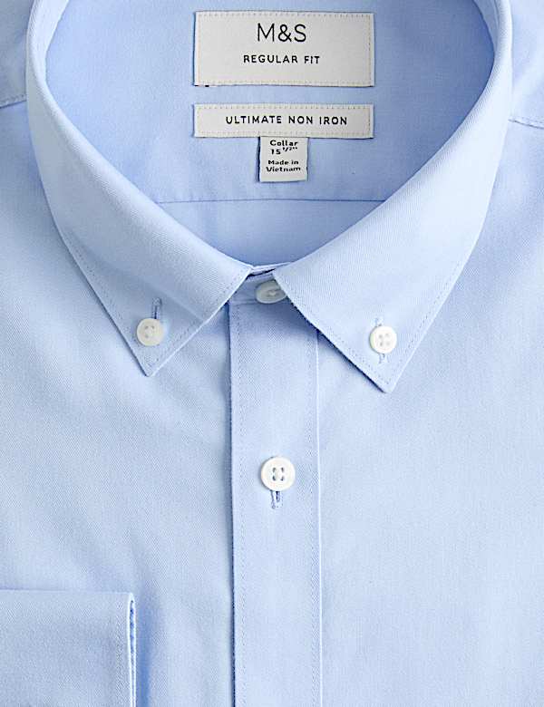 Regular Fit Ultimate Non Iron Pure Cotton Shirt - US