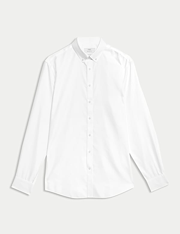 Regular Fit Ultimate Non Iron Pure Cotton Shirt - NL