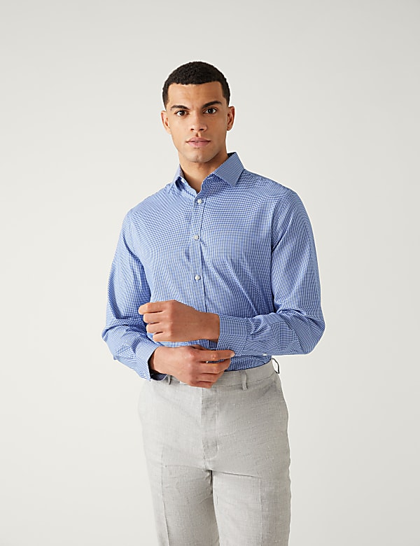 Regular Fit Non Iron Pure Cotton Shirt