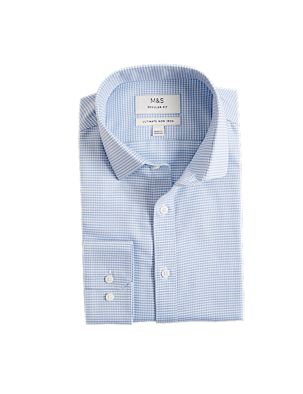 Regular Fit Ultimate Non Iron Textured Shirt