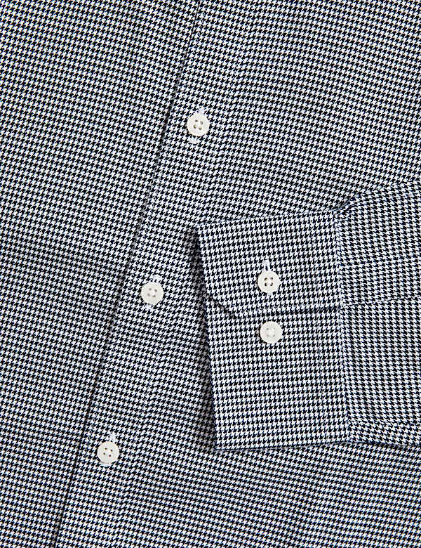 Slim Fit Ultimate Non Iron Cotton Textured Shirt - VN