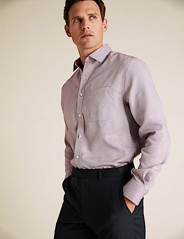 Regular Fit  Pure Cotton Regular