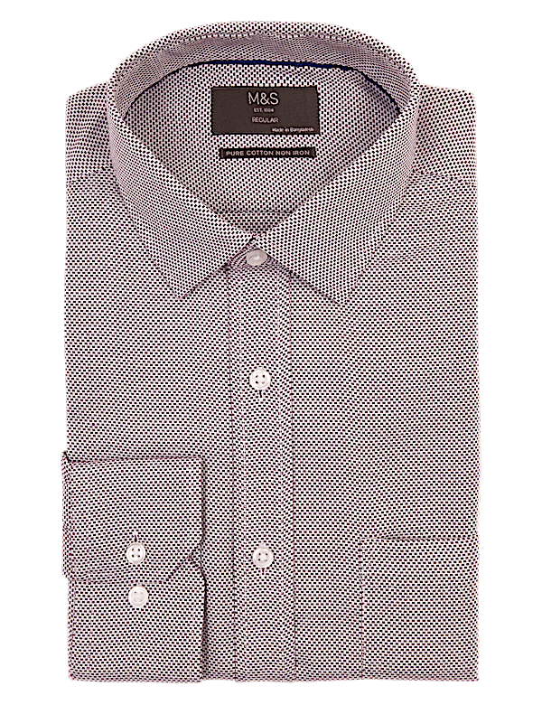 Regular Fit  Pure Cotton Regular