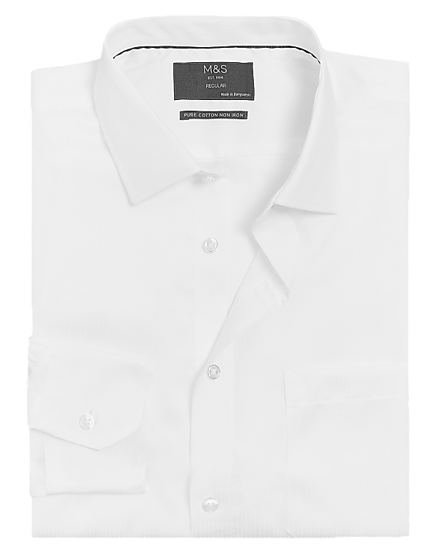 Regular Fit  Pure Cotton Regular