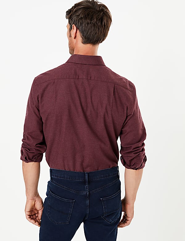 Regular Fit Cotton Twill Shirt
