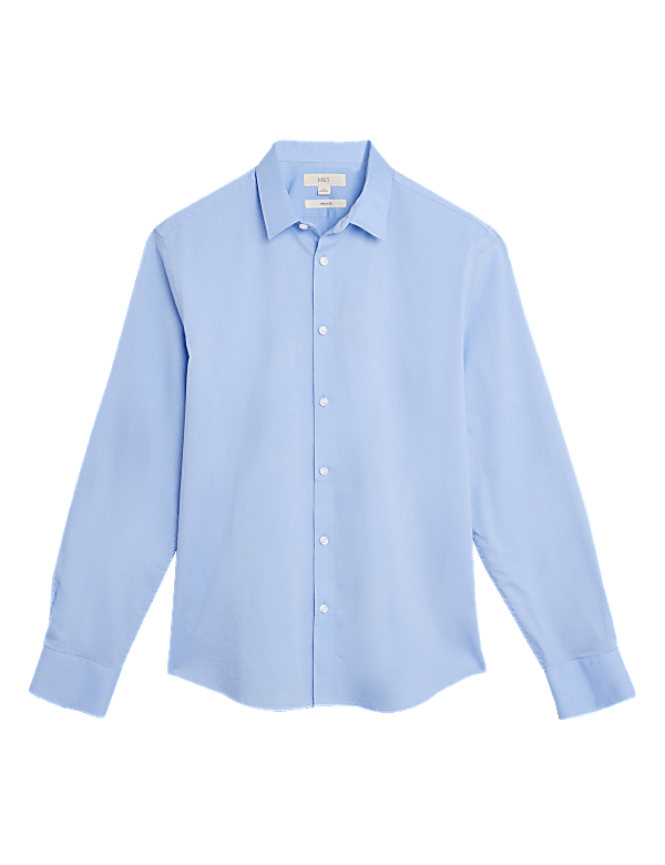 Regular Fit Pure Cotton Shirt