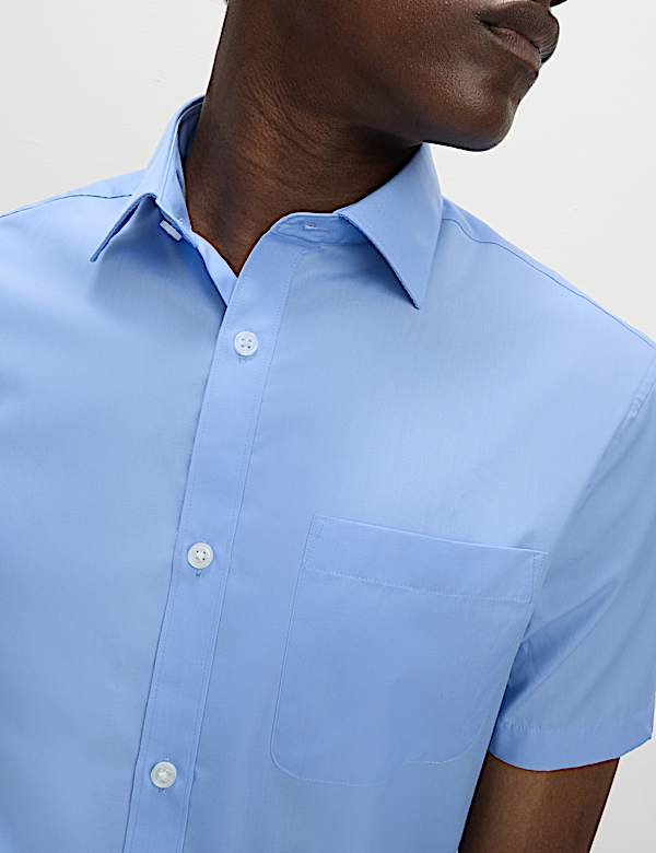 3pk Slim Fit Easy Iron Short Sleeve Shirts - MV