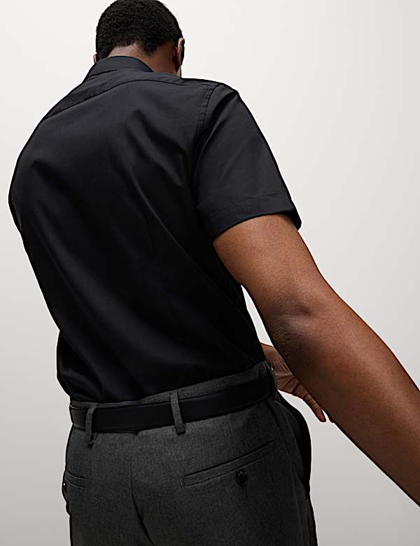 3pk Slim Fit Easy Iron Short Sleeve Shirts - VN