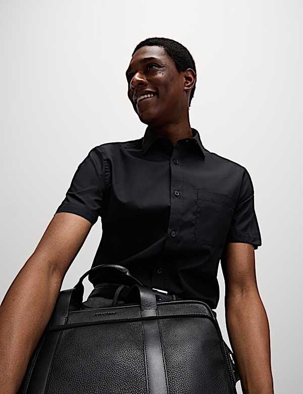 3pk Slim Fit Easy Iron Short Sleeve Shirts - VN