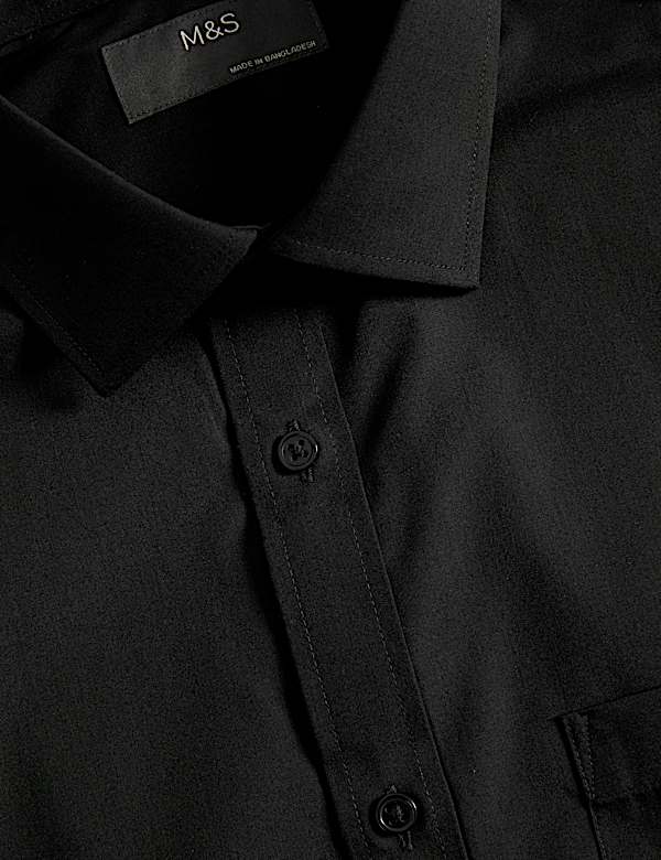 3 Pak Kemeja Lengan Pendek Regular Fit Mudah Disetrika - ID