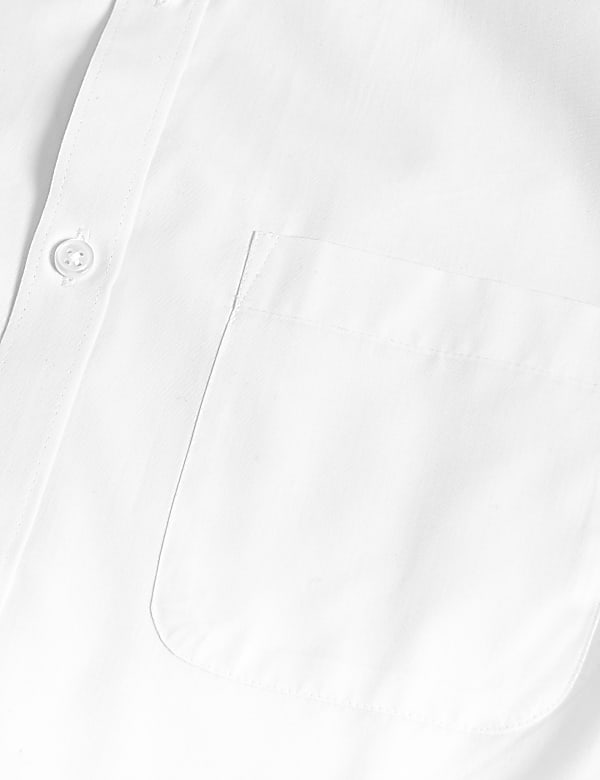 Skinny Fit Easy Iron Cotton Blend Shirt