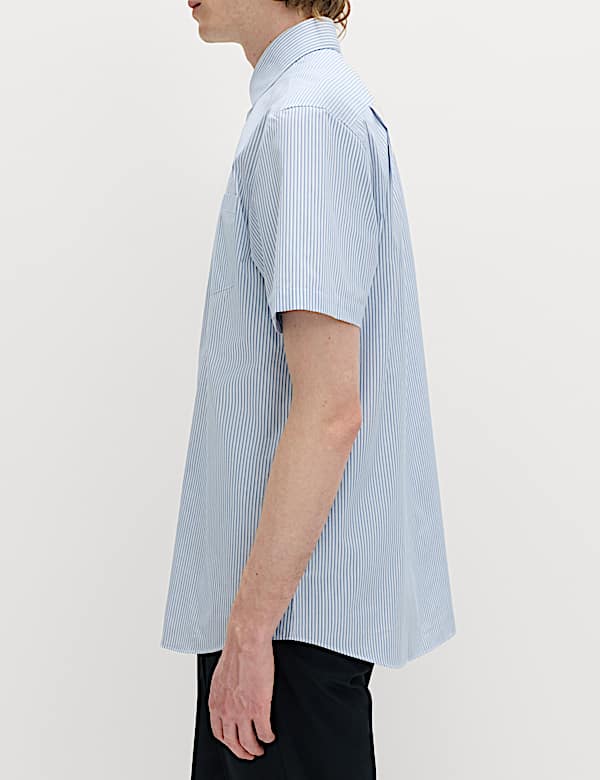 2 Pack Regular Fit Easy Iron Cotton Blend Shirts - JP