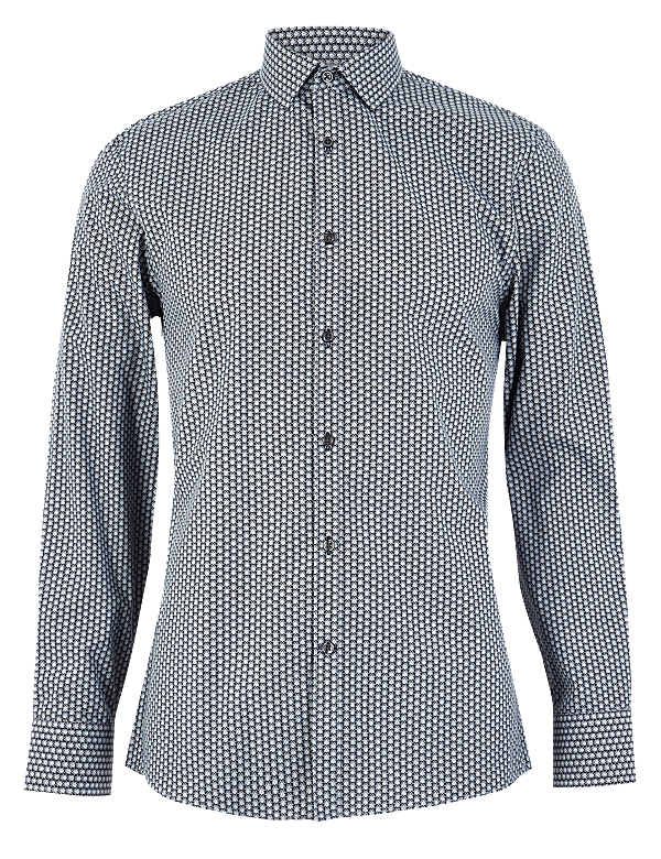 Skinny Fit Bug Print Shirt