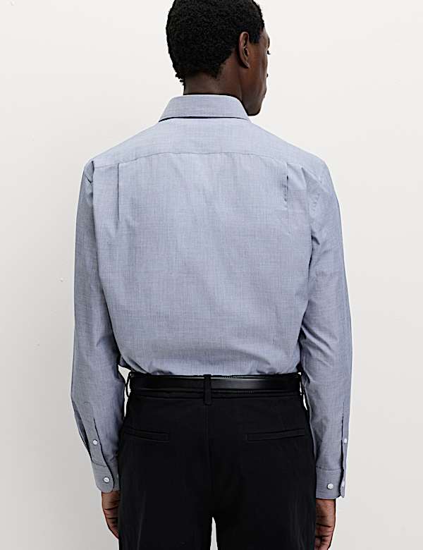 2pk Regular Fit Easy Iron Printed Shirts