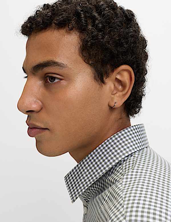 2pk Regular Fit Easy Iron Check Shirts