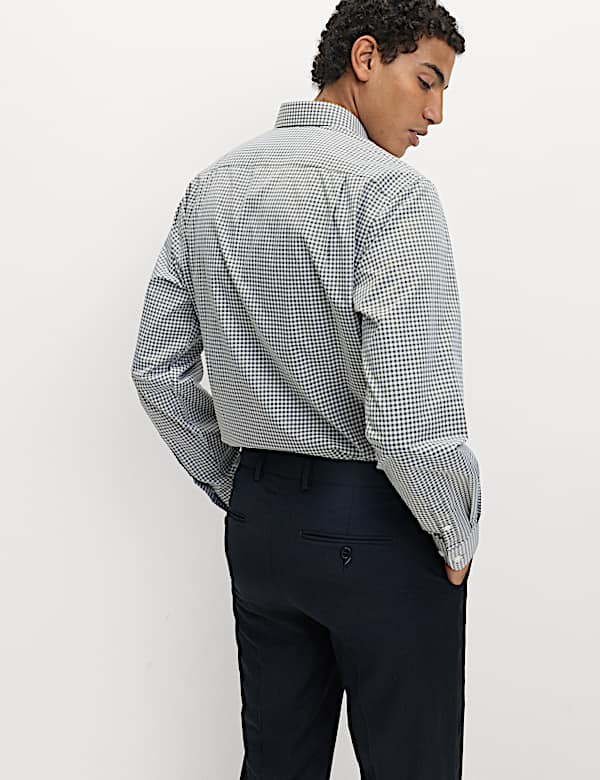 2pk Regular Fit Easy Iron Check Shirts